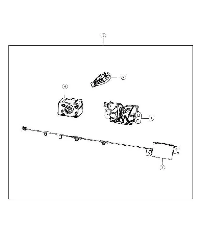 Wireless Ignition Node Receiver - Mopar (68105738AF)