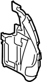 78818CD000 - Body: Closing Plate for Infiniti Image