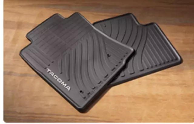 PT9083500W02 - : Tacoma All Weather Mats Black for Toyota: Tacoma Image