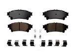 13051075 - Brake: Disc Brake Pad Set for Lexus: GS200t, GS300, GS350, GS450h, IS200t, IS250, IS300, IS350, RC200t, RC300, RC350, RX350, RX450h | Toyota: Highlander, Mirai, Prius V, Sienna Image