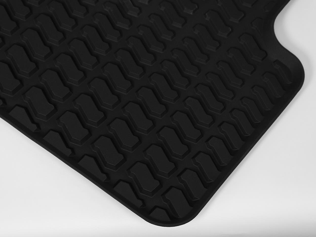 OMAC Premium TPE Floor Mats Liners – For Audi Q5 SQ5 2018-2025 – Front & Rear – Black Matte
