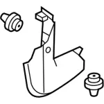 BE8Z5402345AA - Body: Cowl Trim for Ford: Fiesta Image