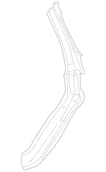 4636309911 - : Center Pillar for Mercedes-Benz: G55 AMG, G550, G550 4x4, G63 AMG, G65 AMG Image