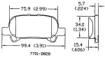 13050642 - : Disc Brake Pad Set for OmniParts Image