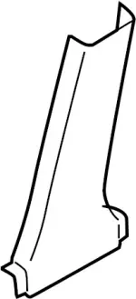 769151CK0A - Body: Lower Center Pillar Trim for INFINITI: FX35, FX37, FX50, QX70 Image