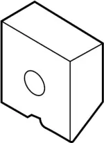 995541LA1A - Body: Adapter for Infiniti Image