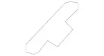 2216900414 - Covering and Lining: Holder for Mercedes-Benz Image