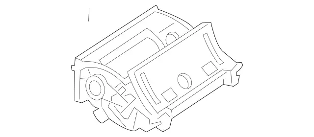 2116800650 - Body: Ashtray for Mercedes-Benz Image