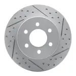 83040084R - : DFC Geoperformance Rotor - Drilled and Slotted for DYNAMIC FRICTION Image