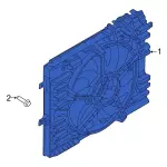 KR3Z8C607A - : Fan Assembly for Ford: Mustang Image