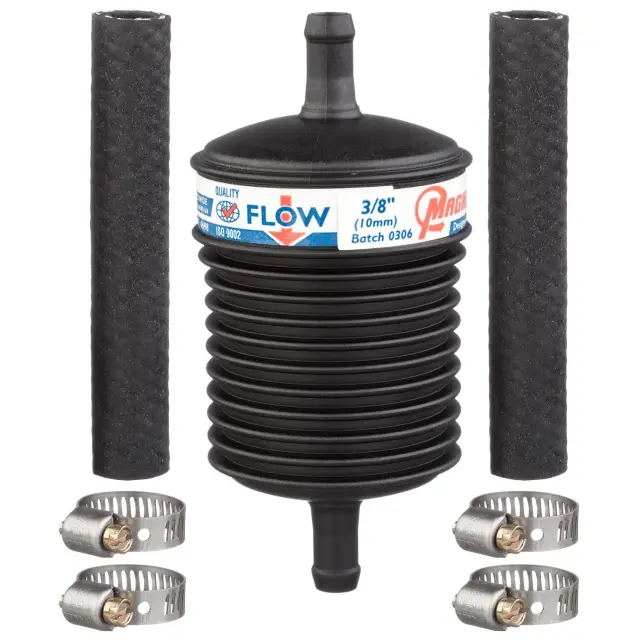 JX160 - : ATP Universal In-Line Filter, Plastic Body, 3/8 Inch Tube Flare for ATP Image