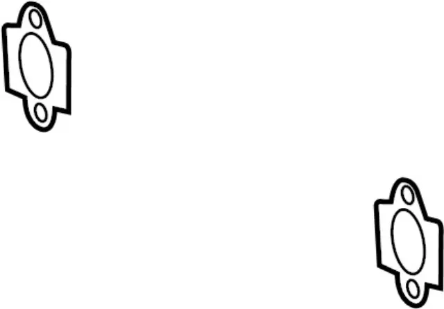 11062AL51A - Cooling System: Water Manifold Gasket for INFINITI: EX35, EX37, FX35, FX37, G25, G35, G37, I30, I35, M35, M35h, M37, Q40, Q50, Q60, Q70, Q70L, QX4, QX50, QX60, QX70 Image