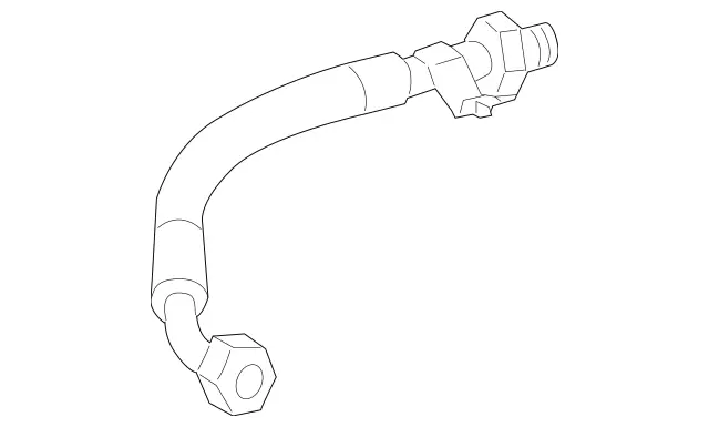 2305002272 - Radiator: Oil Line for Mercedes-Benz: SL63 AMG Image image