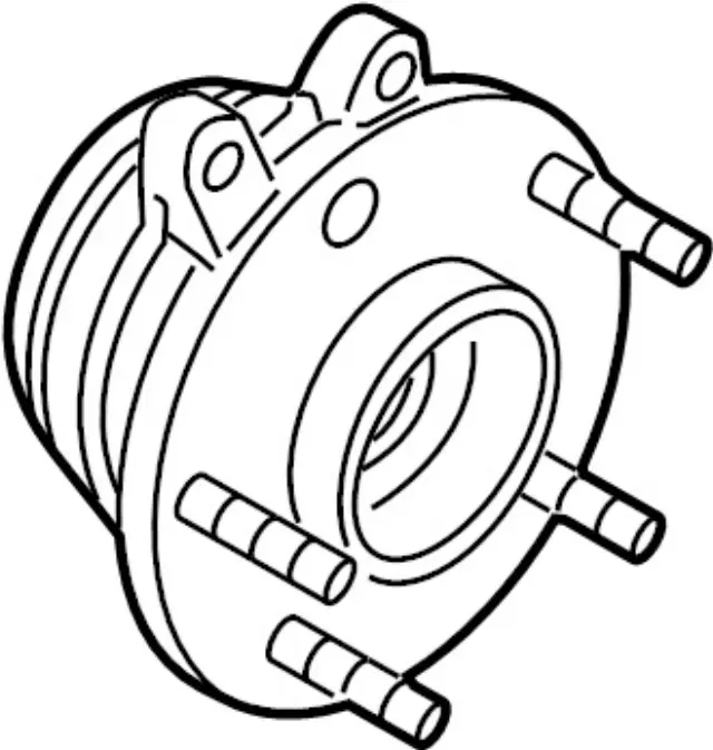 402033JK1D - : Hub Assembly-Road Wheel, Front Left-hand for Infiniti Image