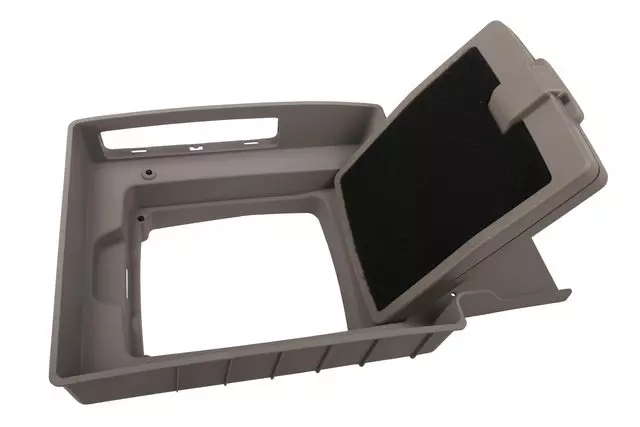 84264324 - : Light Platinum Rear Seat Armrest Closeout Panel for GM Image