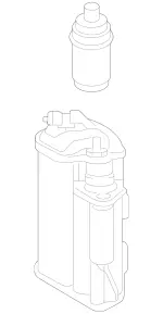 2054704000 - : Activated Charcoal Filter for Mercedes-Benz Image