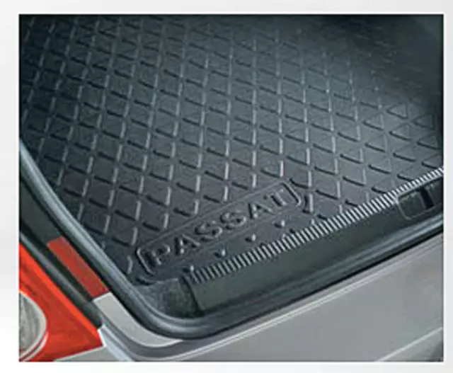 3C5061161 - Interior: Trunk Liner Carbox Plastic - Passat Logo for Volkswagen: CC, Passat Image