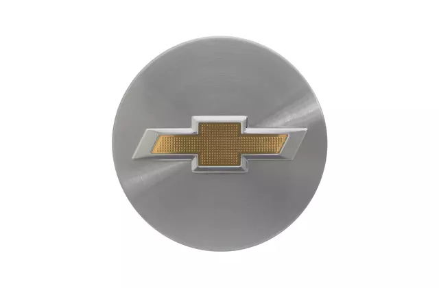 19301626 - Wheels: Wheel Center Caps, Brushed, Gold Bowtie for GM Image