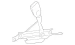 22186017698L36 - : Buckle for Mercedes-Benz Image