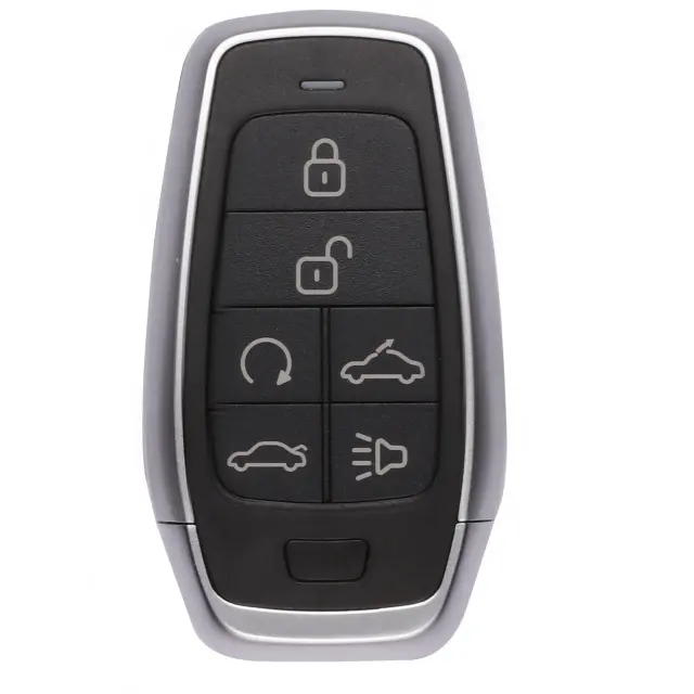 IKEYAT6TPRV - : Universal Programmable IKEY Smart Key 6-Buttons, prgm with MaxiIM KM100 tablet for Autel Image