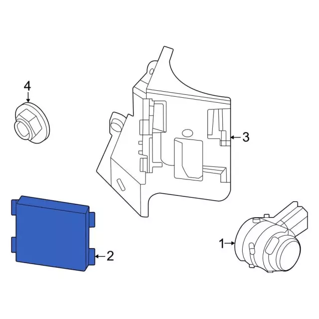 Blind Spot Radar - Ford (ML3Z-14C689-H)