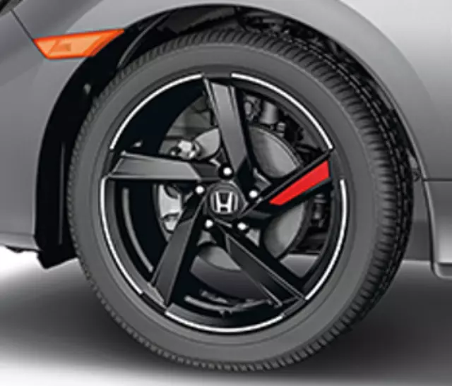 8W18TBA180C - : Wheel Decal for Honda Image