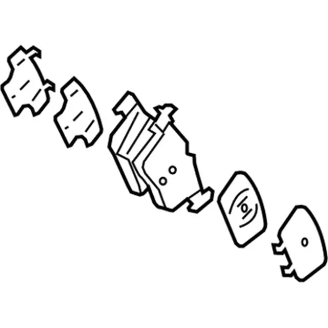 BRF1492 - : Pad - Brake for Ford Image