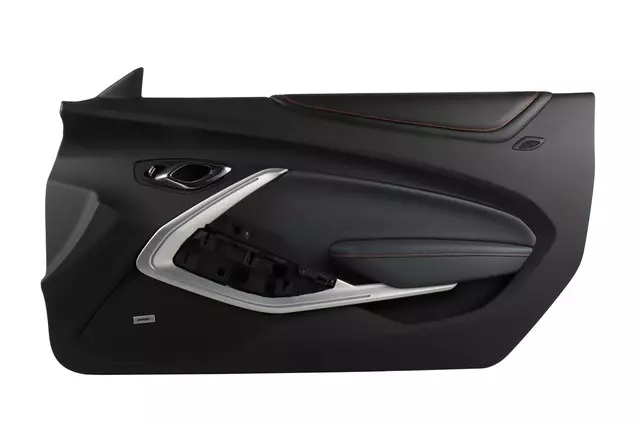 84165452 - : Part# 84165452 Dark Galvanized Cool Front Passenger Side Door Trim for Chevrolet: Camaro Image