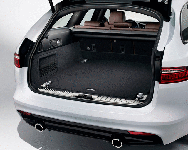 Luggage Compartment Luxury Carpet Mat - Jet - Jaguar (T2H24647PVJ)