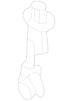 2036900019 - Panelling: Button for Mercedes-Benz Image