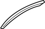 826A55NA0B - : Chrome Strip for INFINITI: QX50, QX55 Image