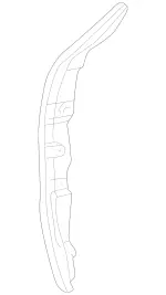 2117270330 - Front Doors: Seal for Mercedes-Benz Image