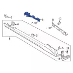 PR3Z16A076D - Body: Front Retainer for Ford: Mustang Image