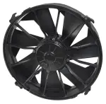 16924 - : 12" High Output Single RAD Pusher/Puller Fan with Standard Mount Kit for Derale Image