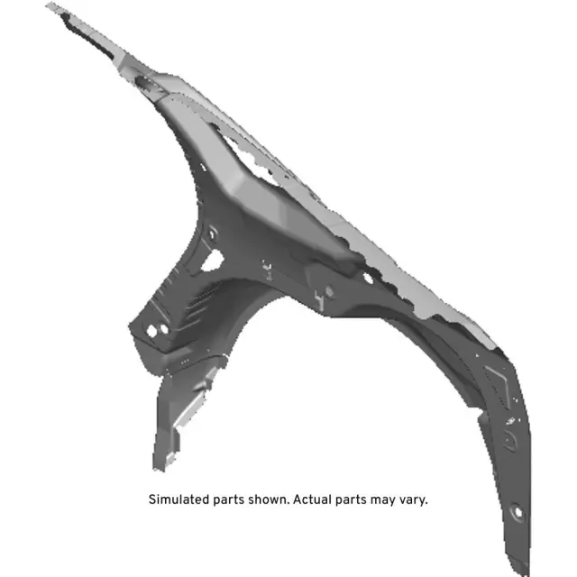 23447006 - : Part# 23447006 Passenger Side Inner Quarter Panel for Chevrolet: Impala Image