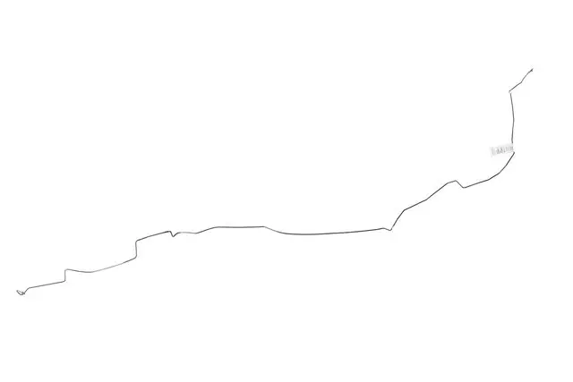 42348027 - : Rear Brake Intermediate Hydraulic Pipe Assembly for GM Image