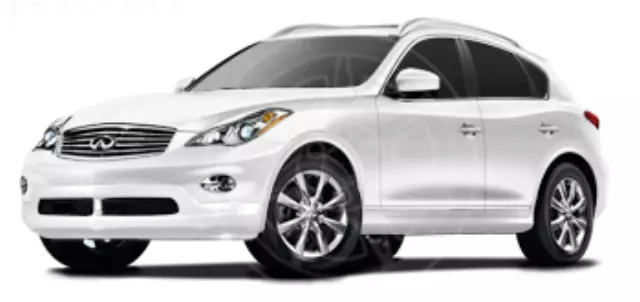 H08G01BA0A - Exterior: Door Under Molding - Qaa - Moonlight White for INFINITI: EX35, QX50 Image