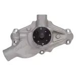 88820 - : Water Pump for Small-Block Chevy Street Rods in Satin Finish for Edelbrock Image