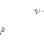 KB3Z6K784B - Cooling System: Lower Bracket for Ford Image