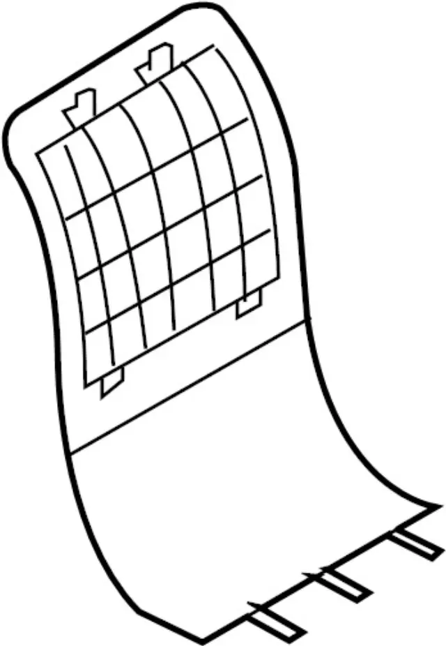 Seat Back Panel - Infiniti (87640EH02A)