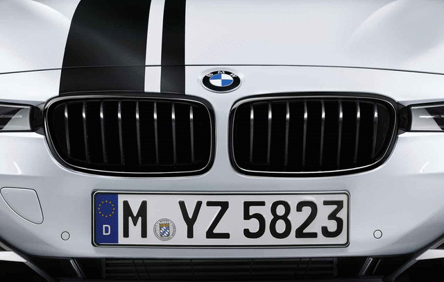 BMW M PERFORMANCE BLACK KIDNEY GRILLE - LEFT - BMW (51-71-2-240-775)