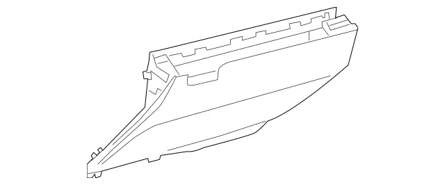 23072001747E81 - Body: Pocket for Mercedes-Benz Image