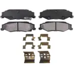 ZX732B - : QuickStop Rear Disc Brake Pad Set Semi-Metallic for WAGNER BRAKE Image