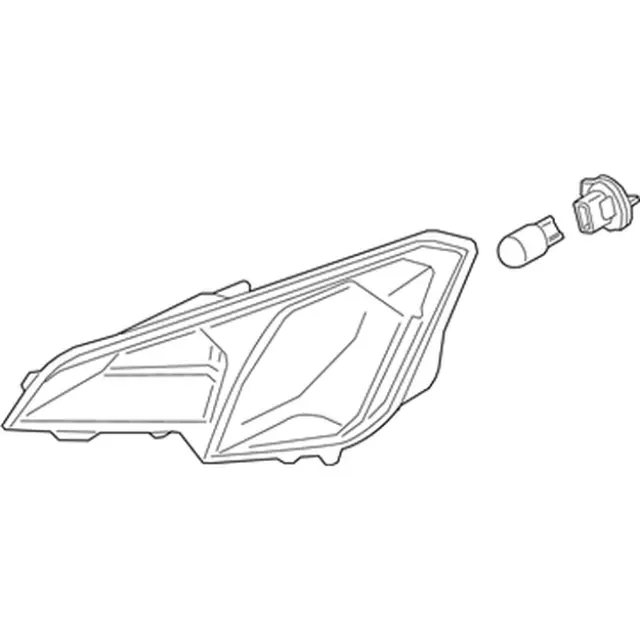 GN1Z13200AD - Electrical: Parking Light Assembly for Ford Image
