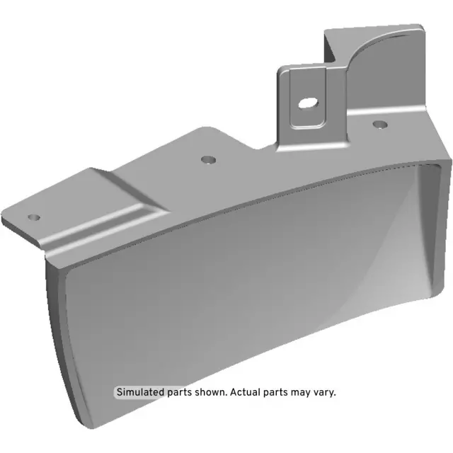 23157568 - : 2018-2024 Chevrolet Equinox - Rear Driver Side Tire Front Air Deflector for GM Image