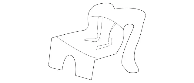 2036260314 - Cowl, Front Panel: Holder for Mercedes-Benz: C230, C240, C280, C32 AMG, C320, C350 Image image