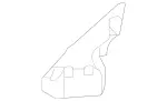 2197250198 - Body: Corner Cover Gasket for Mercedes-Benz Image