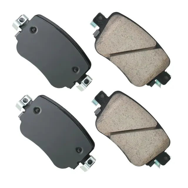 EUR1779 - Brakes &amp; Brake Parts: Akebono EURO Ultra Premium Ceramic Disc Brake Pad Kit for AKEBONO Image