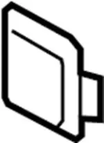 90524JJ50A - Body: Dovetail Latch for INFINITI: G37, Q60 Image