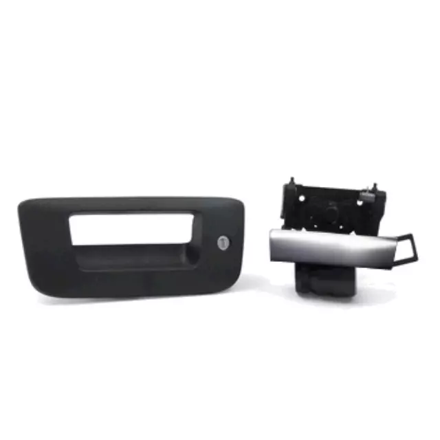 22755306 - Exterior: Tailgate Handle, Models W/ Lock for Chevrolet: Silverado 1500, Silverado 1500 Classic, Silverado 1500 HD Classic, Silverado 2500 HD, Silverado 2500 HD Classic, Silverado 3500 Classic, Silverado 3500 HD | GMC: Sierra 1500, Sierra 1500 Classic, Sierra 1500 HD Classic, Sierra 2500 HD, Sierra 2500 HD Classic, Sierra 3500 Classic, Sierra 3500 HD Image